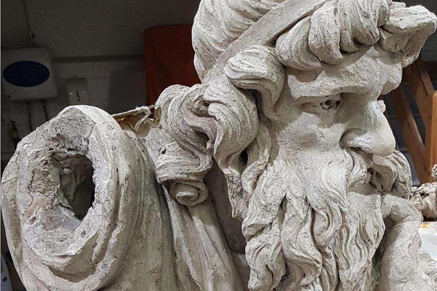 Cliveden Conservation to restore 18th century statue from Chichester ...