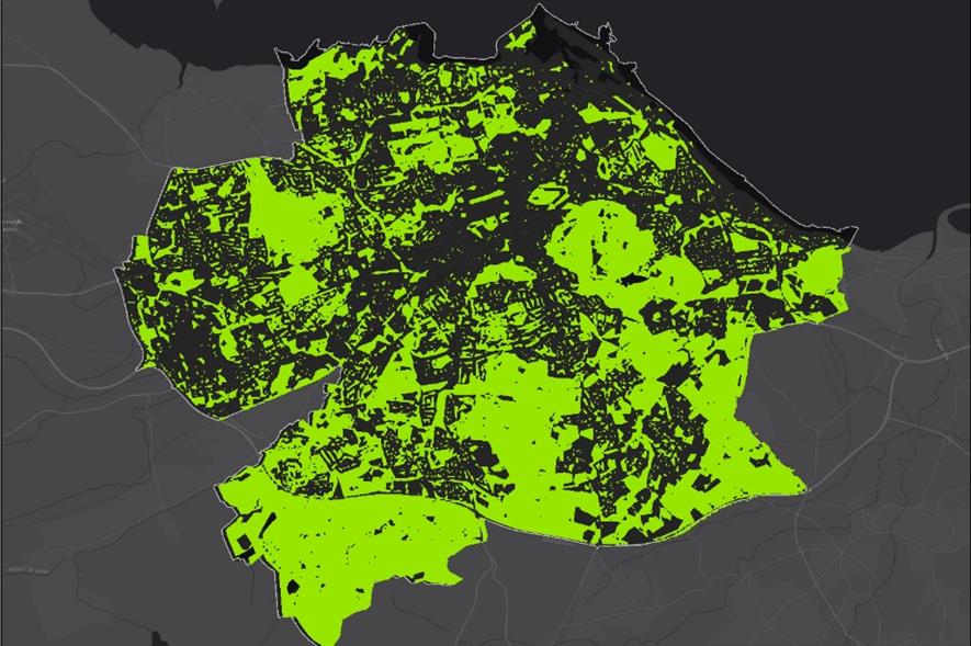 Спутниковая карта esri