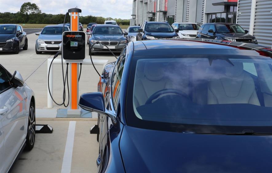 What is behind Ground Control's move into the electric vehicle charging