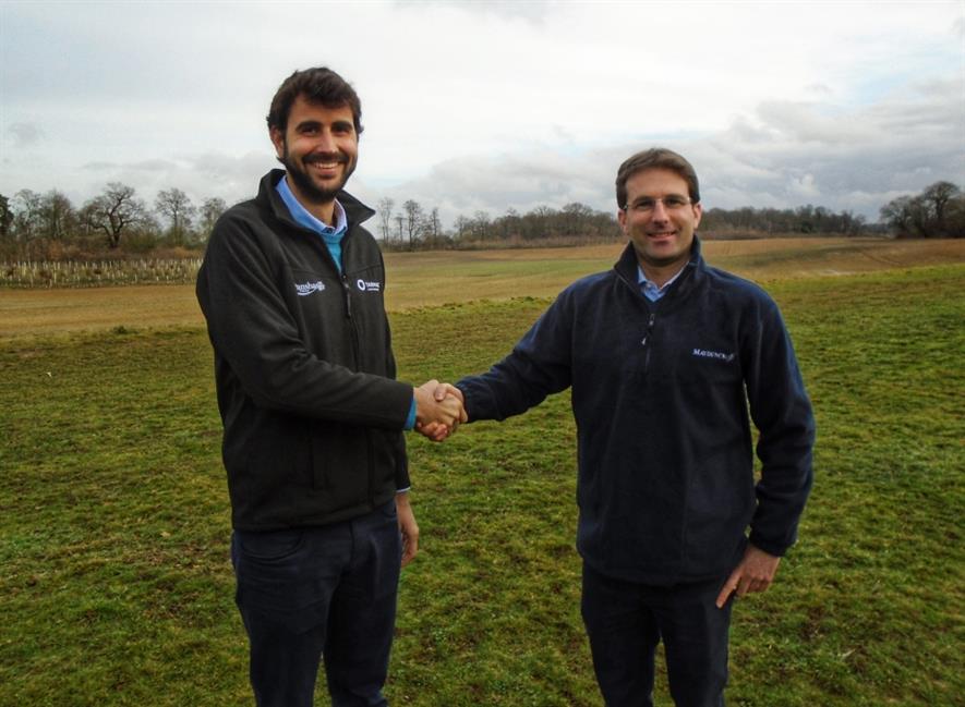Tarmac restoration manager Enrique Moranmontero (left) with Maydencroft estates manager Jez Perkins