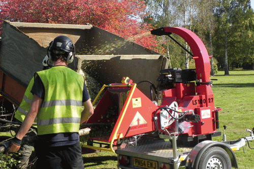 Hardmet Landforce HL100/27 woodchipper - image: HW