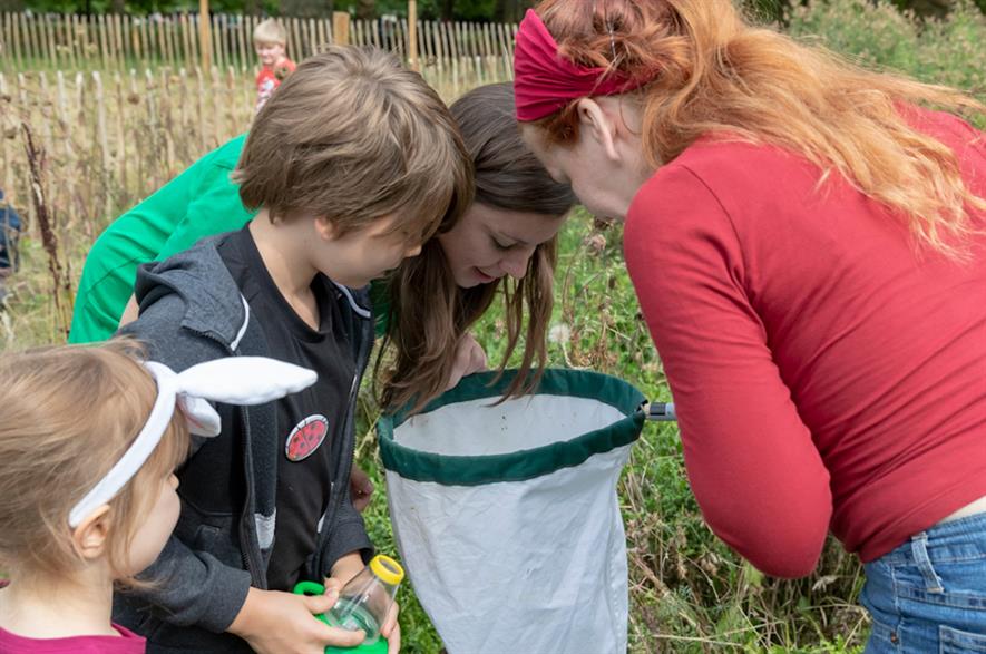 Families discover invertebrates at Green Park - credit: The Royal Parks/Penny Dixie