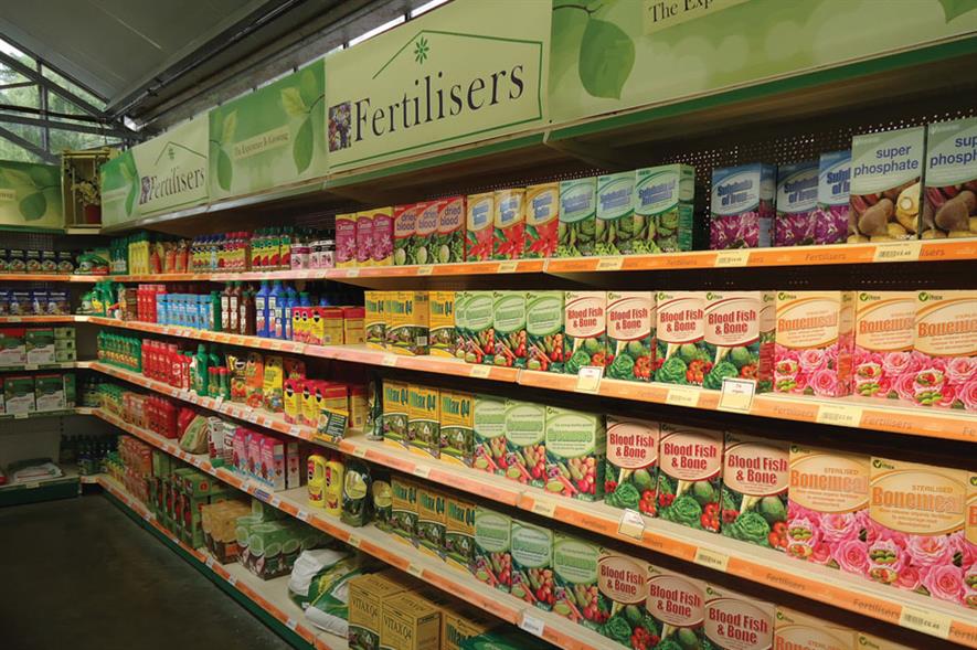 Chemicals and fertilisers: consumers were increasingly using garden chemicals in the first six months of this year - image: HW