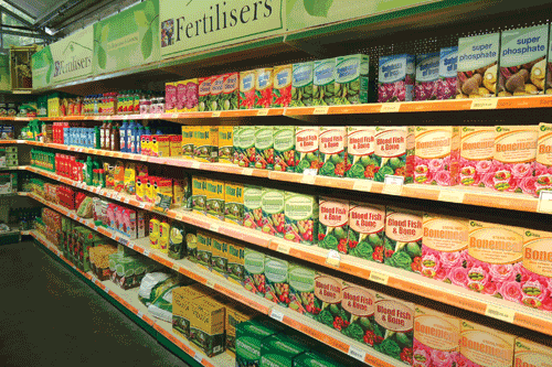 Fertilisers and chemicals: sundries sales for August up 9.54 per cent against 2012 and up 4.09 per cent year to date - image: HW