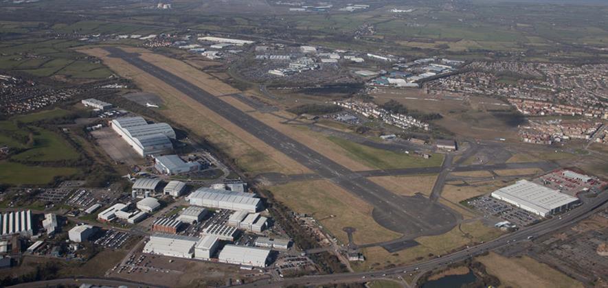 Filton Airfield's runway has inspired a linear park. Image: Allies and Morrison