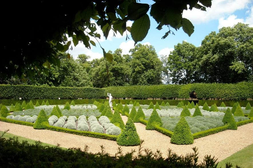 Ham House garden. Image: National Trust