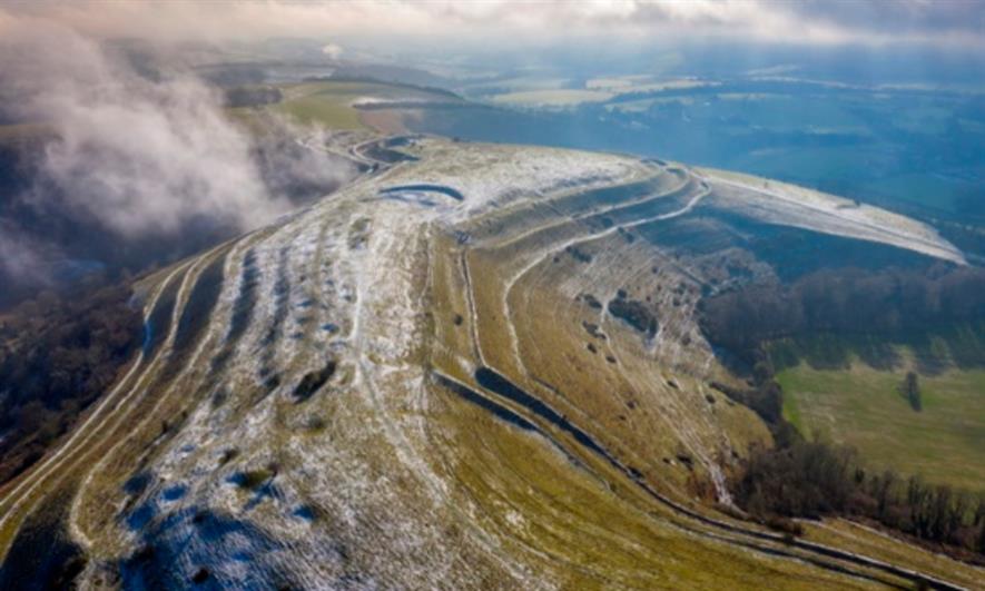 Hambledon Hill. Image: National Trust Images/ John Miller