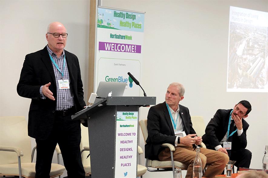 Ken Trew, Argent: saying that a landscape designer needs “energy and passion” to make a sure project is realised - image: HW