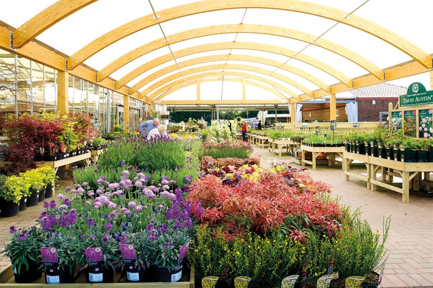 Hillier: larger planterias have helped the group to reach £5m in plant sales and also suit its reputation as a grower
