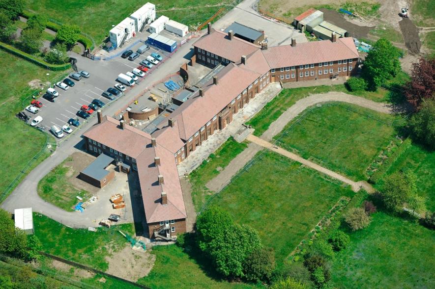Previous landscaping work completed at Larkhill Garrison as part of the contract. Image: Aspire Defence