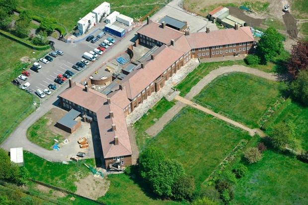 Landscaping work completed at Larkhill Garrison as part of the Aspire Defence contract. Image: Aspire Defence