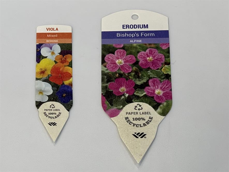 Floramedia paper labels