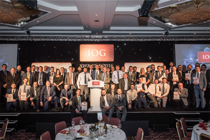 The winners gathered at last night's event