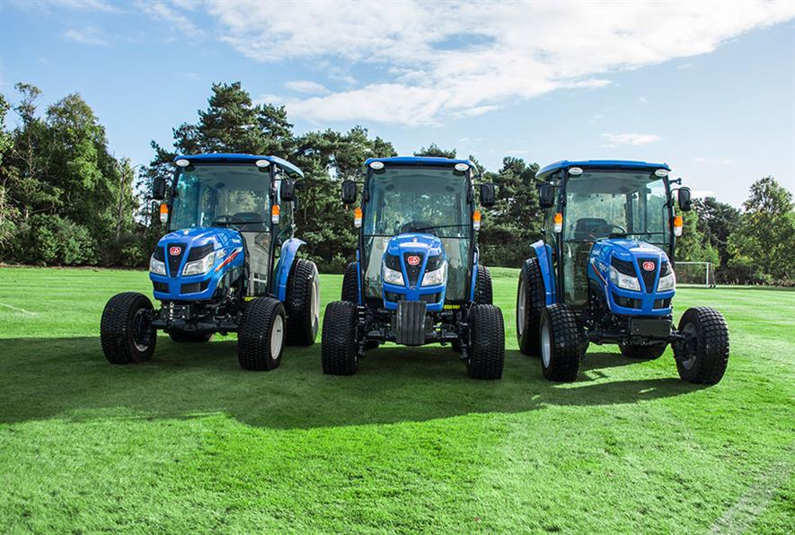 Iseki TG6 Series of medium range tractors - image: Ransomes Jacobsen