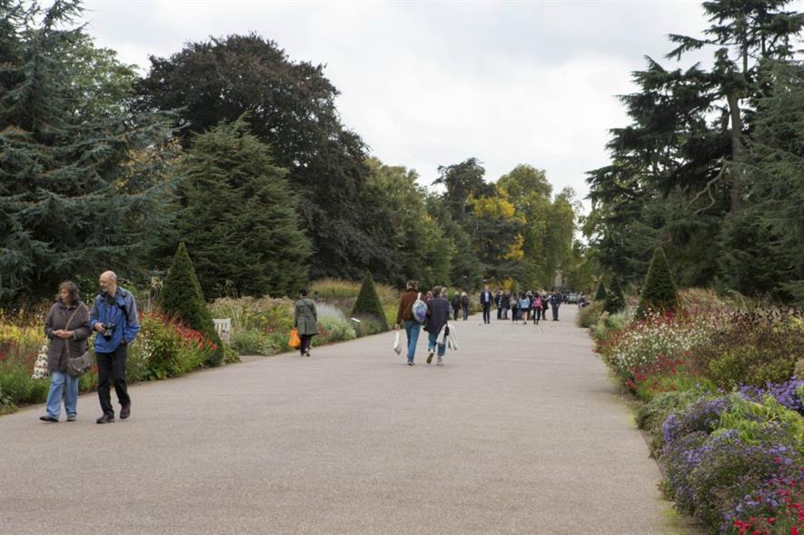 Royal Botanic Garden Kew remains the UK's most popular garden attraction. Image: HW