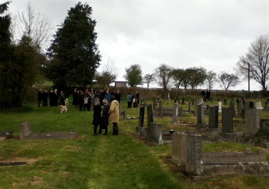 Llansanffraid Cemetery. Image: Alan Myers/Flickr (CC-BY-2.0)