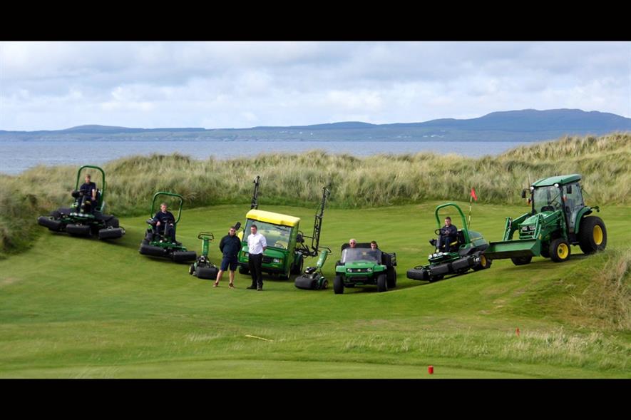 Machrie Golf Links. Image: John Deere