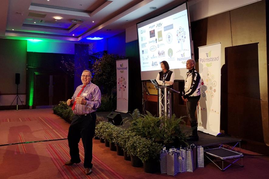 Left to right: Moderator Nick Coslett with Marian Boswall and Arit Anderson - image: Palmstead