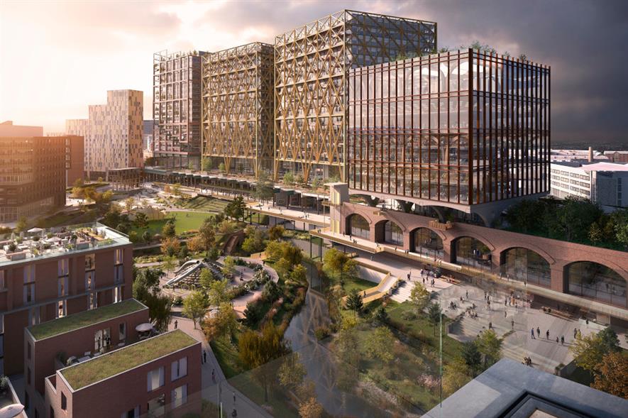 Mayfield Park design concept - image: Studio Egret West