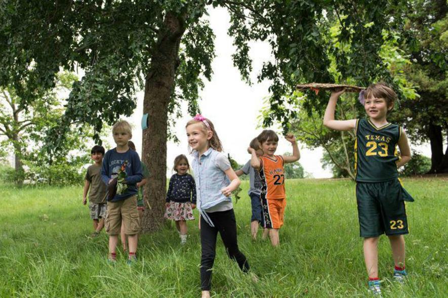 Will London be a National Park City by the time these children grow up? Image: Mayor of London