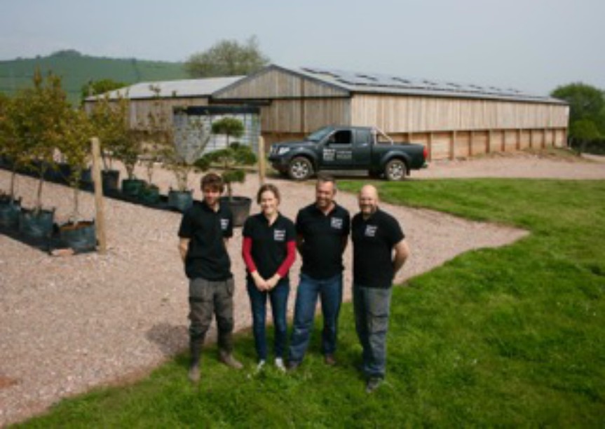 The New Wood Trees team. Image: New Wood Trees