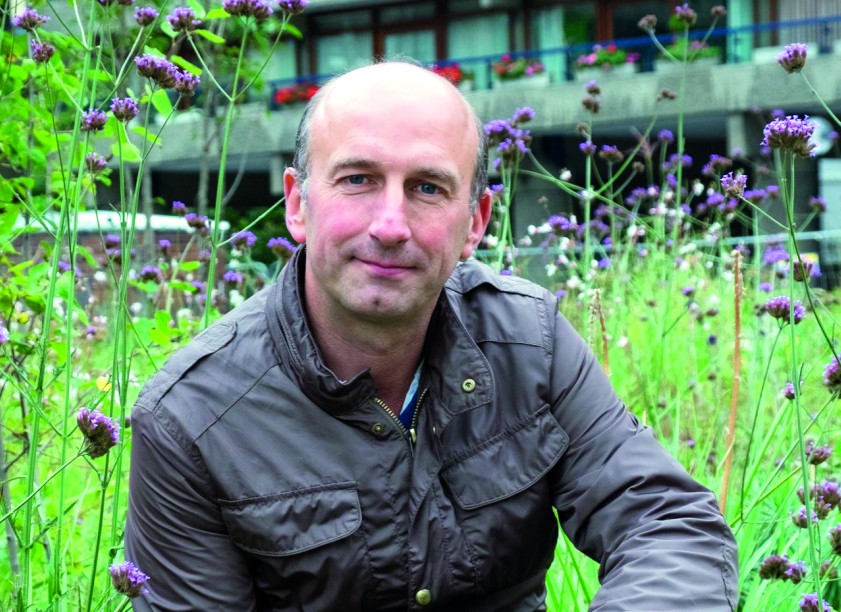 Nigel Dunnett at The Barbican. Image: Nigel Dunnett