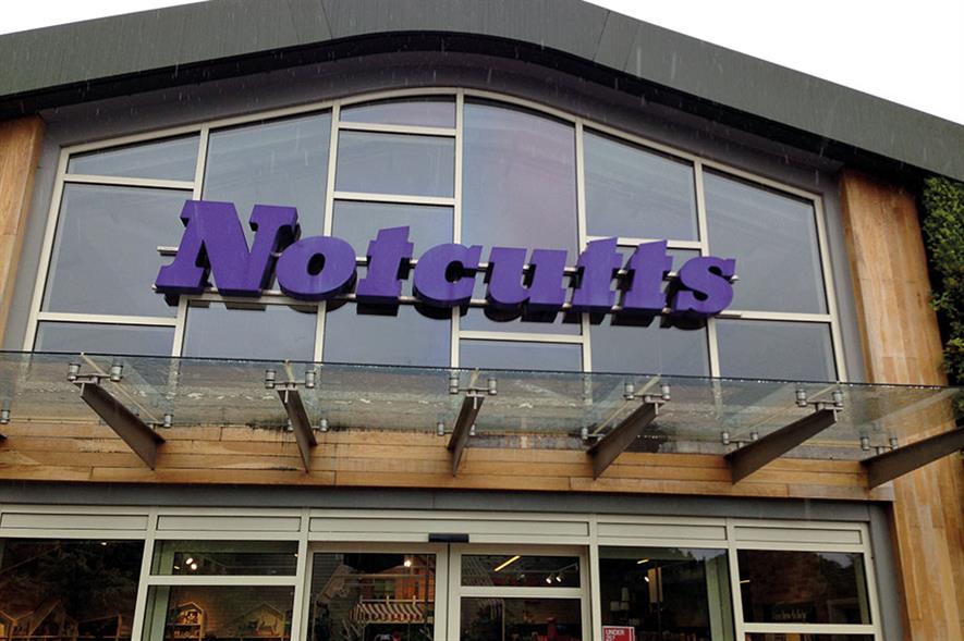Notcutts: new restaurants will increase catering spend
