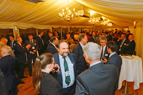Reception: attended by 130 industry figures and parliamentarians