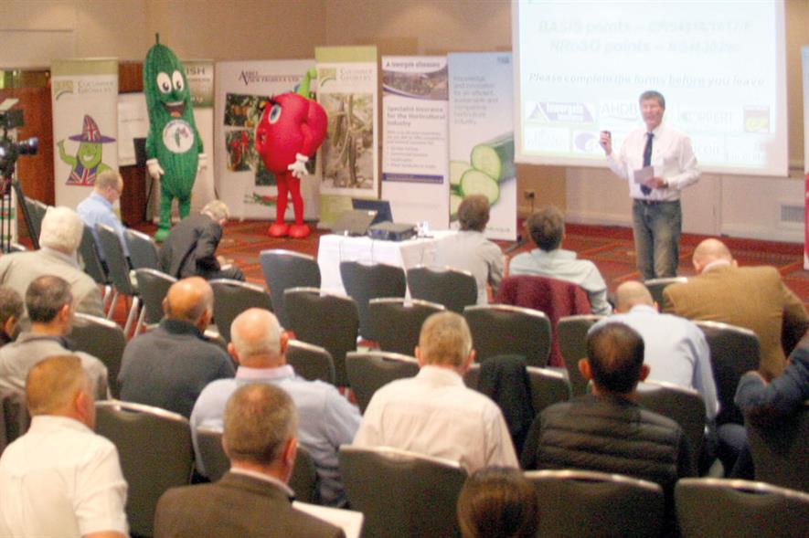 Conference: investment challenges facing cucumber producers have been exacerbated by low prices