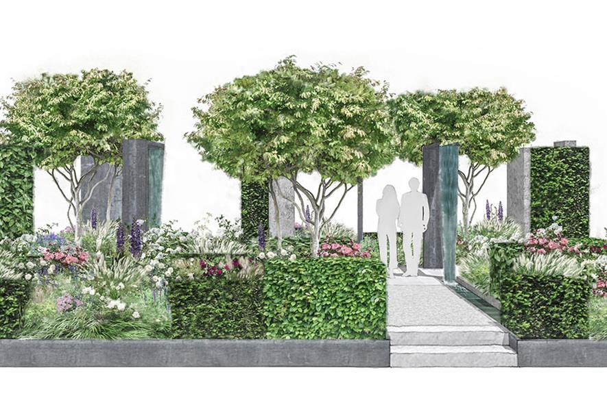Perennial Lifeline Garden for RHS Chelsea Flower Show 2019