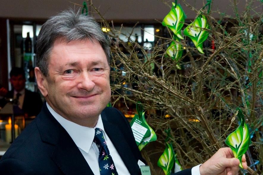 Alan Titchmarsh at the Perennial 175th birthday party
