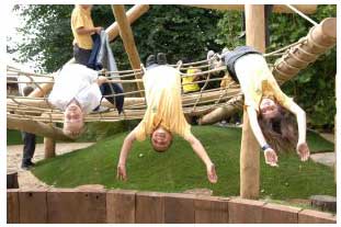The first Groundwork Playscape project will open in Chessington this weekend - photo: Groundwork