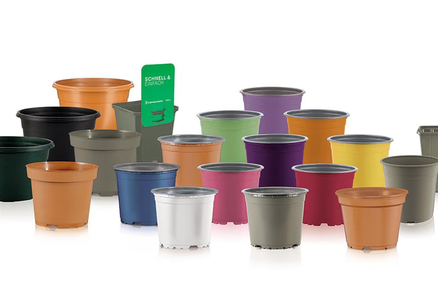 Circular360 is a loop-closing version of Pöppelmann pots available in multiple colours - credit: Pöppelmann 