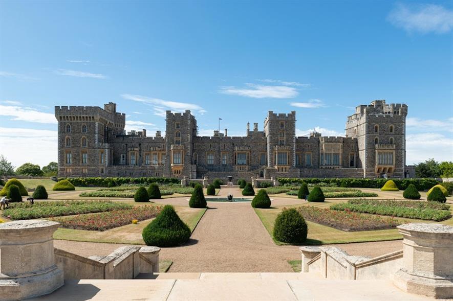 Windsor Castle’s East Terrace Garden opened to visitors this summer ...