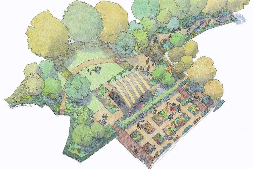 Healing Garden for London hospital