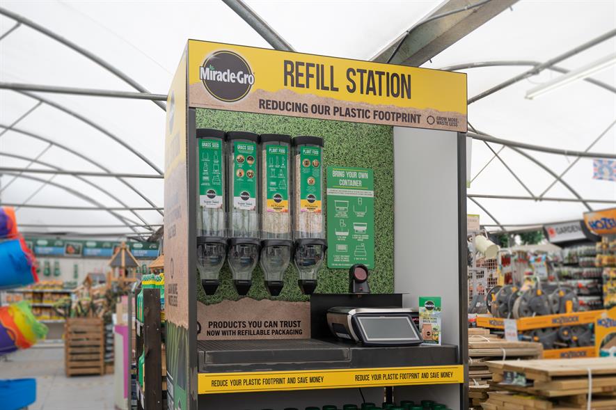 Refill station