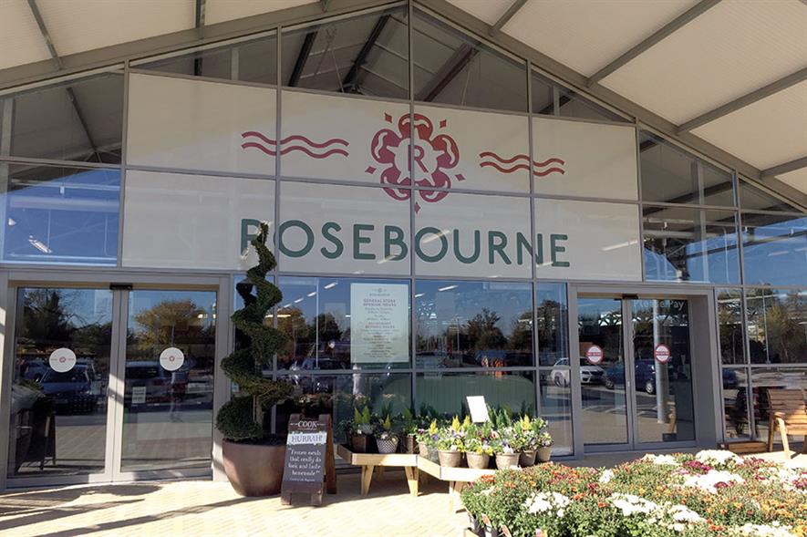 Rosebourne Aldermaston: group’s second garden centre was opened in October - images: HW