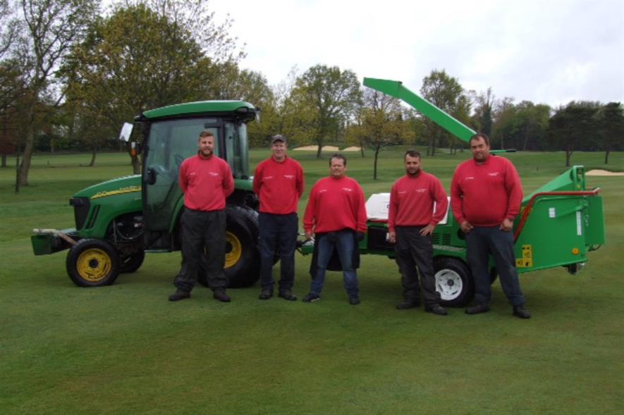 Royal Blackheath maintenance staff. Image: Royal Blackheath