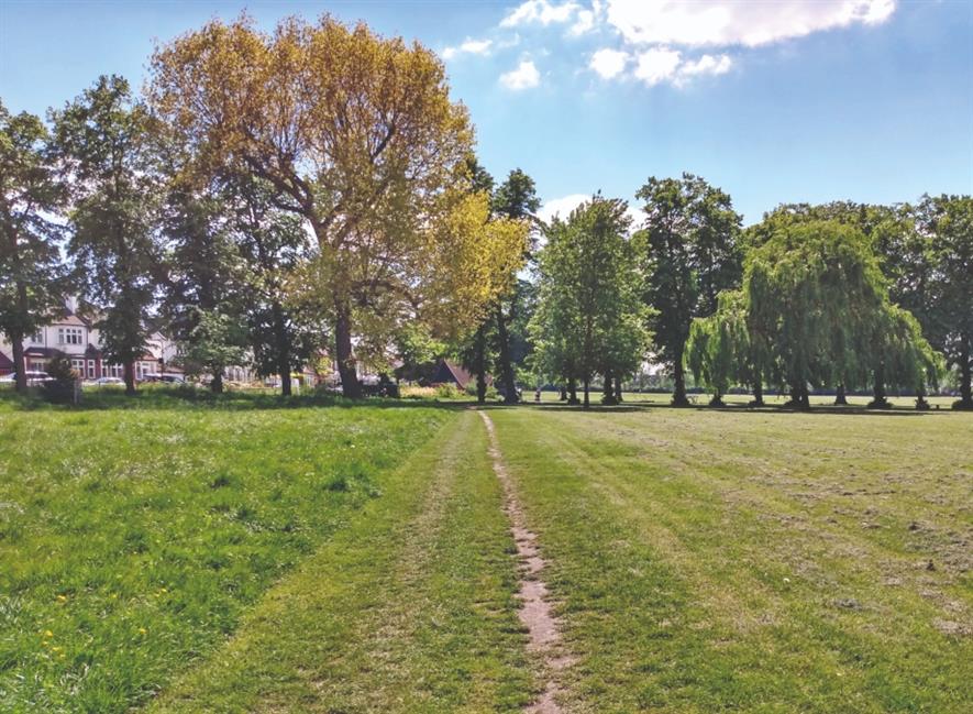 Londoners have the best access to parks. Ruskin Park, Lambeth. Image: HW