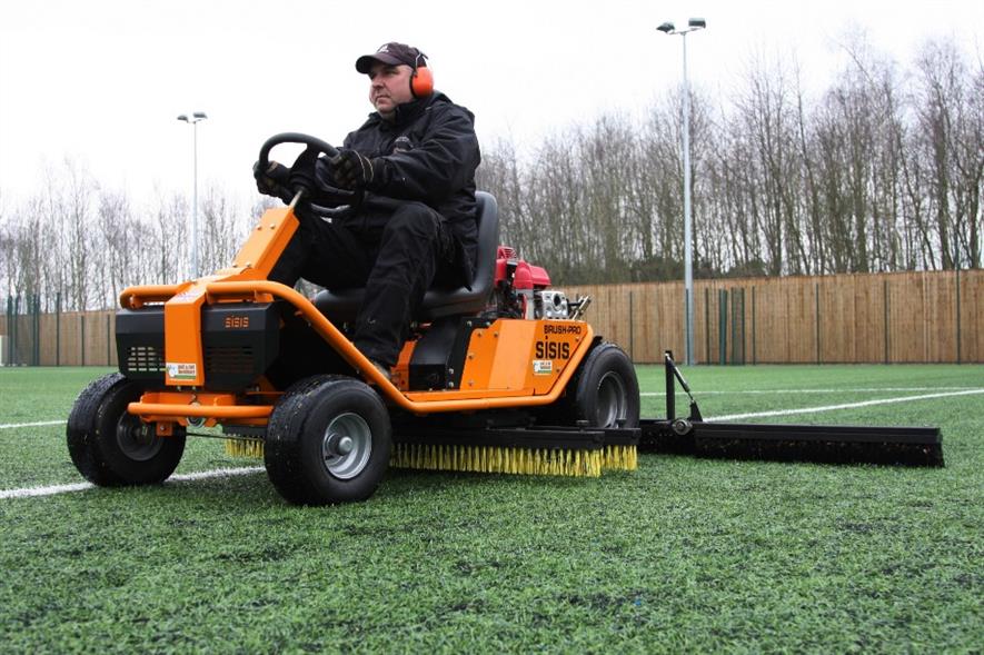 The SISIS Brush-Pro in action. Image: Supplied