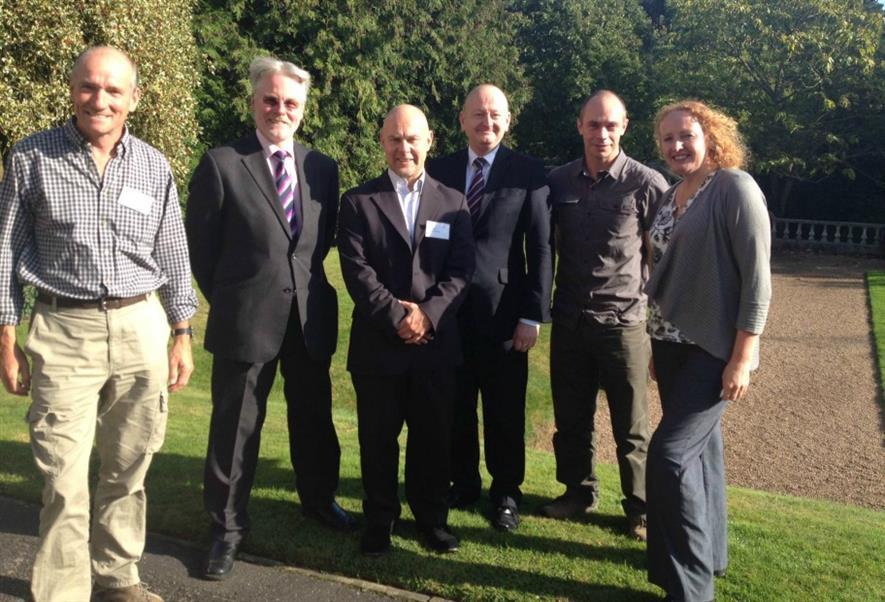 Some of the speakers at yesterday's event