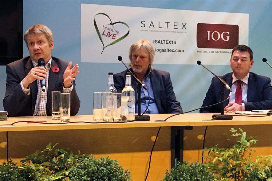 Saltex: panel sessions included Question Time-style debate on role of chemicals in the amenity sector post -Brexit  - image: HW