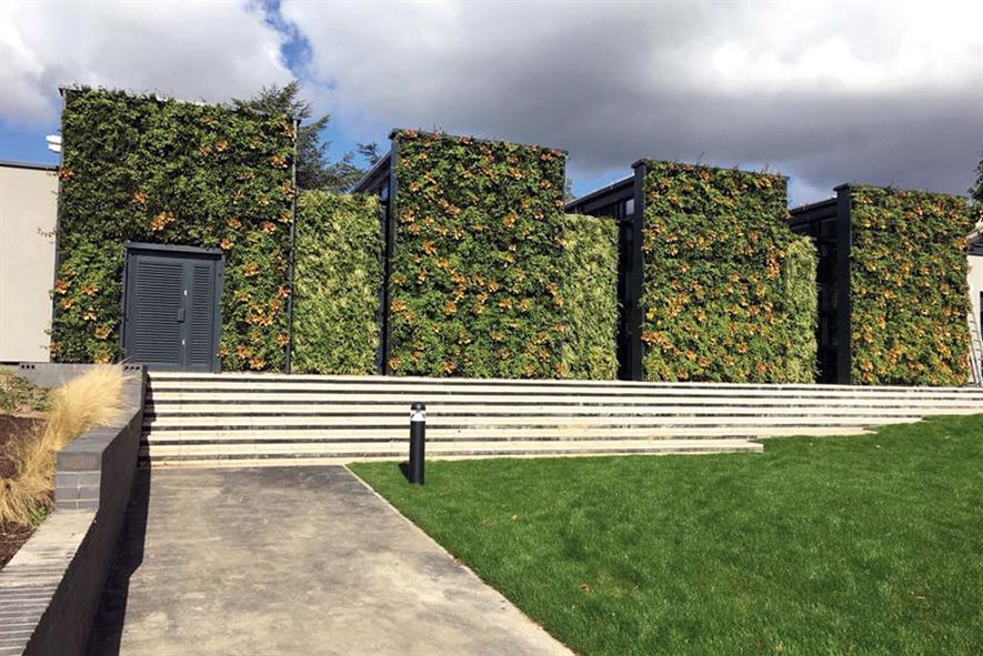 Scotscape: engaged by clients worldwide to install its living walls and green roofs - image: Scotscape