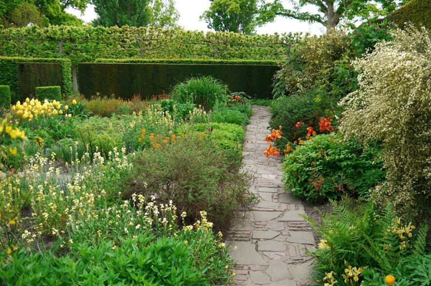 The gardens at Sissinghurst Castle are run by National Trust workers