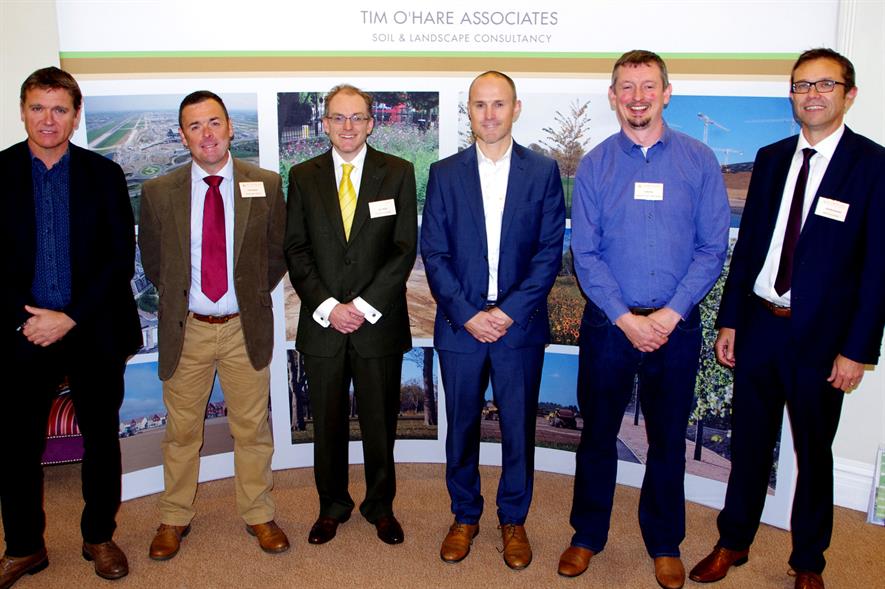 Conference speakers: SoilsCon organised by Tim O’Hare Associates and held in Helney-on-Thames, Oxfordshire - image: Tim O’Hare Associates
