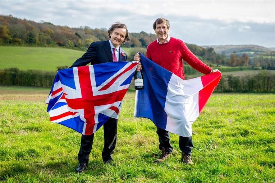 Pierre-Emmanuel Taittinger and Hatch Mansfield managing director Patrick McGrath MW - Image: Thomas Alexander Photography