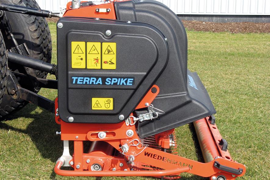 The Terra Spike is Wiedenmann's 11th aerator. Image: Wiedenmann UK