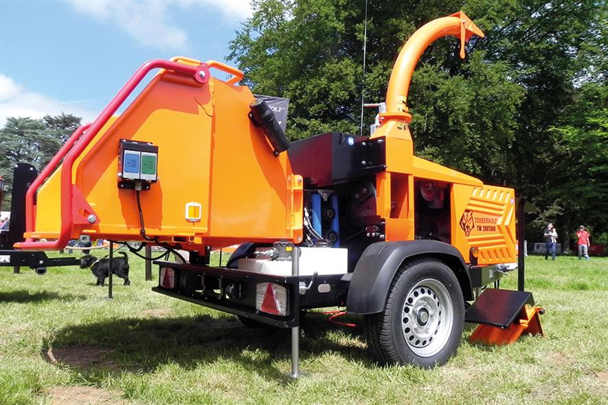 Timberwolf TW 280TDHB woodchipper - image: HW