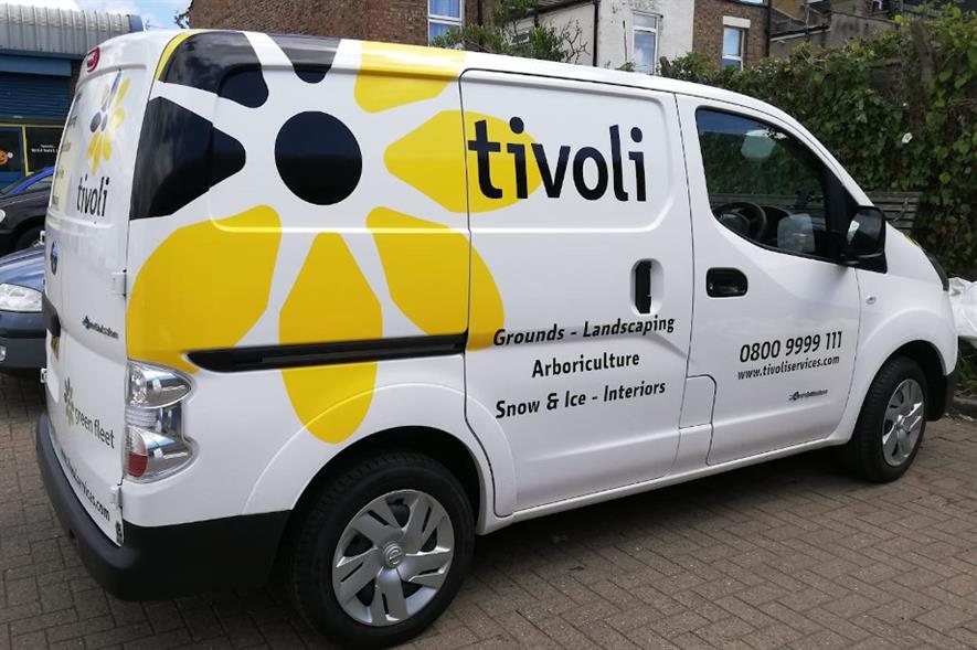 Tivoli’s new eNV200 electric vehicle in Walthamstow - credit: Tivoli