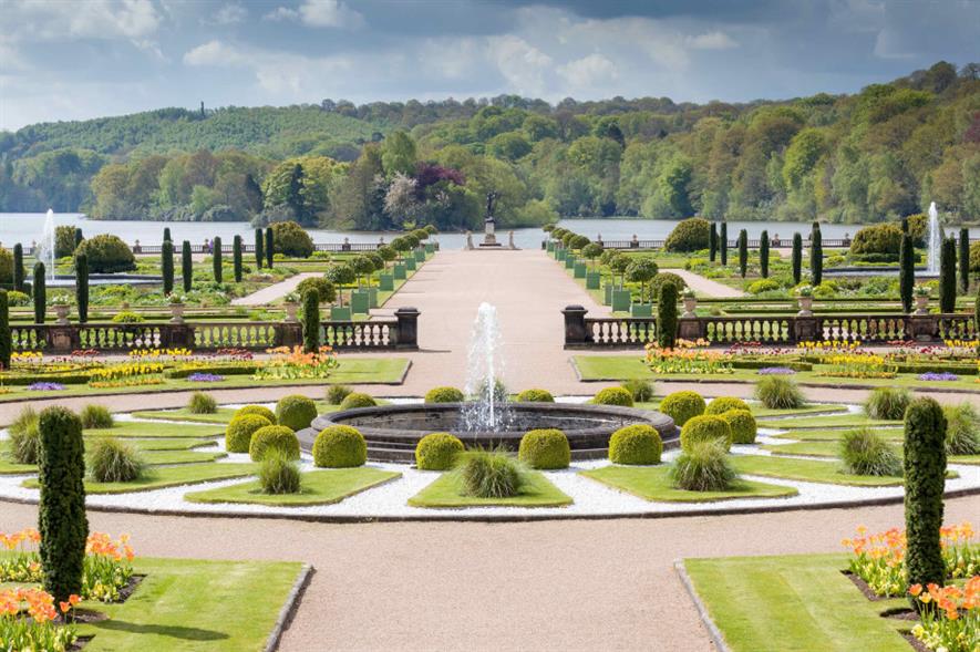 Trentham Gardens Italian garden - image: Trentham Estate